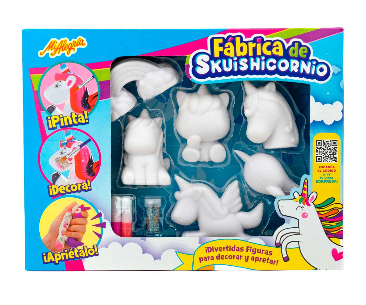 Fábrica de Skuishicornio para Decorar Mi Alegría